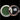 Chameleon Metallic Chrome Nail Pigment - Green - Each