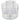 Clear Acrylic Cosmetic Organizer / 5.5"H x 6" Diameter Closed. 12.5" Wide When Open by Fantasea
