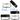 Clear Round Sample Jars - Threaded Jar and Black Cap - 10 mL. - 0.33 oz. / 400 Unassembled Jars