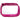 Clear Sided Metallic Cosmetic Bag - Pink - 6" x 2" x 3" / Pack of 24