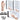Clear Vinyl Disposable Gloves - MEDIUM / Clear Color / 3 Mil Thickness / 100 per Box / Case of 10 Boxes = 1,000 Gloves