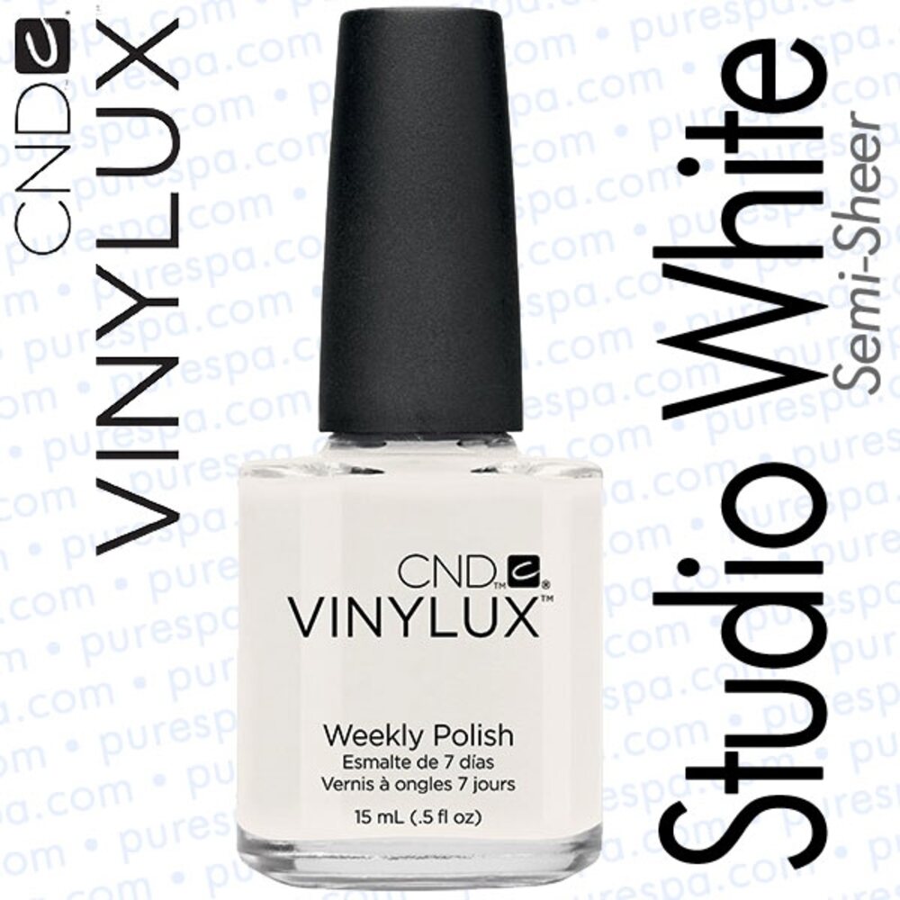 CND Vinylux Studio White Day Air Dry Nail Polish