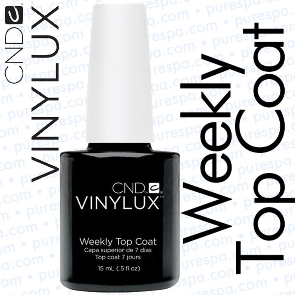 CND Vinylux Weekly Top Coat Day Air Dry Nail Polish