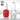 Color Club Gel Duo Pack - CADILLAC RED - 1 Gel Lacuqer 0.5 oz + 1 Lacquer 0.5oz Matching Color