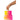 Colortrak Gradient Pop-Up Foil Yellow/Pink - 400 Count - 5"X 11"
