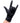 Colortrak Midnight Black Nitrile Gloves - SMALL / Box of 100