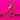 Colortrak Nothing To Hide Vinyl Apron - PINK - Pinky Promise / 23"W x 27.5"L