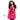 Colortrak Nothing To Hide Vinyl Apron - PINK - Pinky Promise / 23"W x 27.5"L
