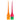 Colortrak Summer Treats Mini Feather Bristle Brush Canister / 24 Pack