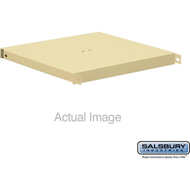Compartment Shelf - for 12-inch Wide - 12 Inch Deep Metal Locker by Salsbury – Tan by Salsbury