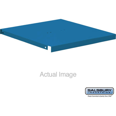 Compartment shelf - for 18-inch Wide - 18 Inch Deep Metal Locker by Salsbury – Blue by Salsbury