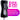 Continuous Mist Spray Bottle - Black/Clear / 12 oz.
