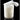 Cotton Pad Storage Container - For Cosmetic, Nail Remover Pads - Natural