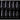Cre8tion Nail Tips - #01 Coffin - Clear / Divider Box of 500 Pieces
