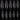 Cre8tion Nail Tips - #06 Coffin - Clear / Divider Box of 600 Pieces