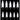 Cre8tion Nail Tips - #12 Wide Stiletto - Natural / Divider Box of 500 Pieces