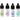 Cuccio Haircare - Try Me Kit - Four Bottles (0.25 oz.) of Hair Coloring Essentials and an Instructional Manual