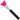 Curved Multi-Purpose Silicone Brush - 5.2&quot; Long - Pink / Case of 48 Individually Wrapped Brushes