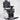 Dalton Modern Barber Chair / Black with Chrome by Hans Equipment