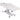 Darby Choice Hydraulic Facial Table / White by Silver Spa