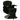 Davidson Barber Chair - Black by Deco Salon Furniture