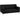 Def Series Reception Love Seat / Black by BIGA