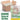Demer Deluxe 4-in-1 Pedi-in-a-Box - JASMINE / Pedi Bomb + Organic Sugar Scrub + Collagen Mask + Shea Butter Massage Cream / Case of 60 Sets