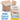 Demer Deluxe 4-in-1 Pedi-in-a-Box - PEARL / Pedi Bomb + Organic Sugar Scrub + Collagen Mask + Shea Butter Massage Cream / Case of 60 Sets