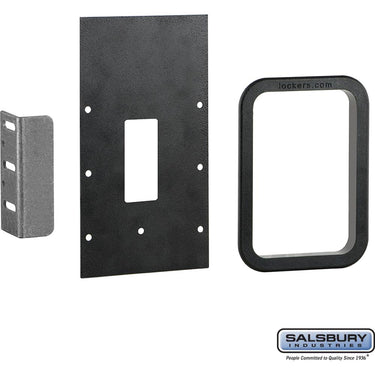 Designer Wood Locker Replacement Lock Conversion Kit - for Resettable Combination Locks (Lock not included) by Salsbury – Default Title by Salsbury