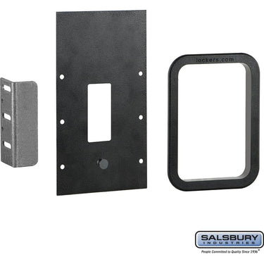 Designer Wood Locker Replacement Lock Conversion Kit - for Resettable Combination Locks (Lock not included) by Salsbury – Default Title by Salsbury