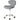 Diamond Manicure Technician Stool / Available in Black, Chocolate, Khaki, or Gray by Whale Spa
