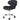 Diamond Pedicure Technician Stool / Available in Black, Chocolate, Khaki, or Gray by Whale Spa