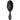 Diane Black Marble Detangle and Polish Oval Paddle Brush