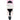 Diane Black Marble Detangle and Polish Oval Paddle Brush