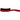 Diane Curved Prestige 100% Boar Wave Medium Brushes - Red