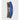 Diane Curved Prestige Reinforced Boar Military Wave Hard Brush - Blue