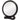 Diane Dual Sided Handheld Mirror - Black - 1X and 3X Magnification / 6" x 10"