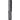 Diane Flat Top Comb - Black 8"