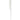 Diane Heat-Resistant & Static-Free White 9.25" Thick Rat Tail Comb