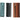 Diane Jumbo Cold Wave Perm Rods - Black 1 1/4" / 6 Pack