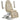 DIR Aurora Medical Spa Table - 4 Motors with Electrical Hand and Foot Remote Control - Beige / Available in White, Black, Grey and Beige