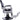 Barber Chair Vanquish - Chrome Finish by DIR Salon Furniture