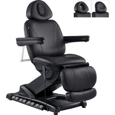 Facial Beauty Bed & Chair Apollo - Full Electrical with Thermo Heat - Available in White or Black by DIR Salon Furniture