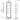 DIR Gondola Free Standing Double Retail Display Shelf - Gray