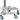 DIR Harmony Medical Saddle Stool - BLACK / 22" - 29.125" Adjustable Seat Height + 6 Wheel Base