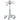 DIR Harmony Medical Saddle Stool - WHITE / 22" - 29.125" Adjustable Seat Height + 6 Wheel Base