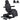 Pavo Facial Beauty Bed/Chair - Full Electrical with 4 Motors / Black by DIR Salon Furniture