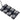 Pavo Facial Beauty Bed/Chair - Full Electrical with 4 Motors / Black by DIR Salon Furniture