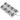 Pavo Facial Beauty Bed/Chair - Full Electrical with 4 Motors / White by DIR Salon Furniture
