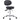 DIR Polaris Rolling Stool - BLACK / 21" - 29" Adjustable Seat Height + 5 Wheel Base